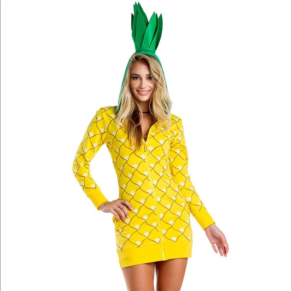 Tipsy Elves Pineapple Costume Size Large